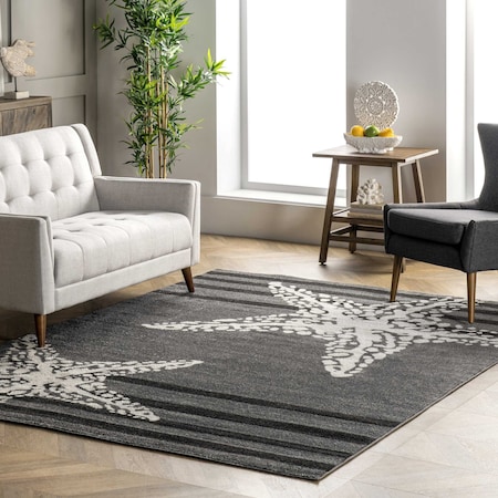 Nuloom Minnie Coastal Starfish Area Rug 2ft x 3ft BDSM32B-203